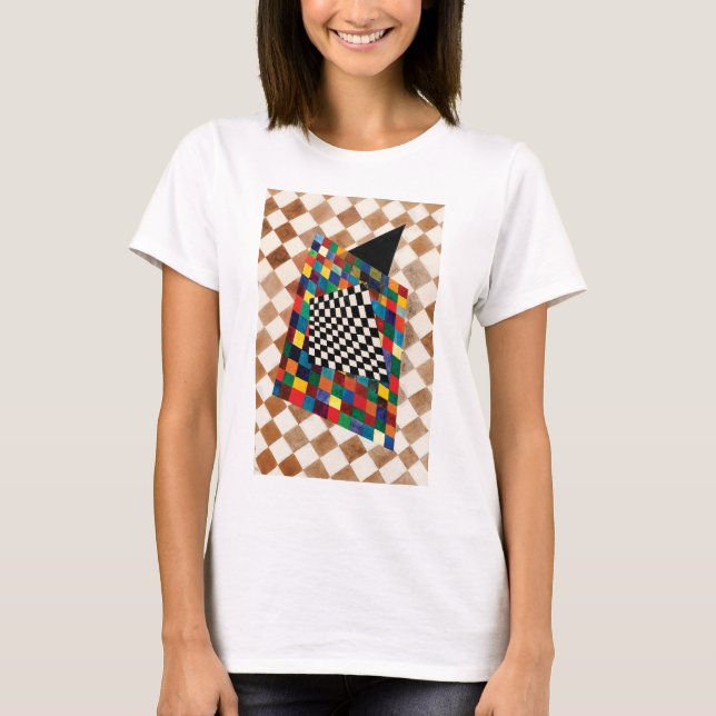 Checker by Wassily Kandinsky T-Shirt (Front)