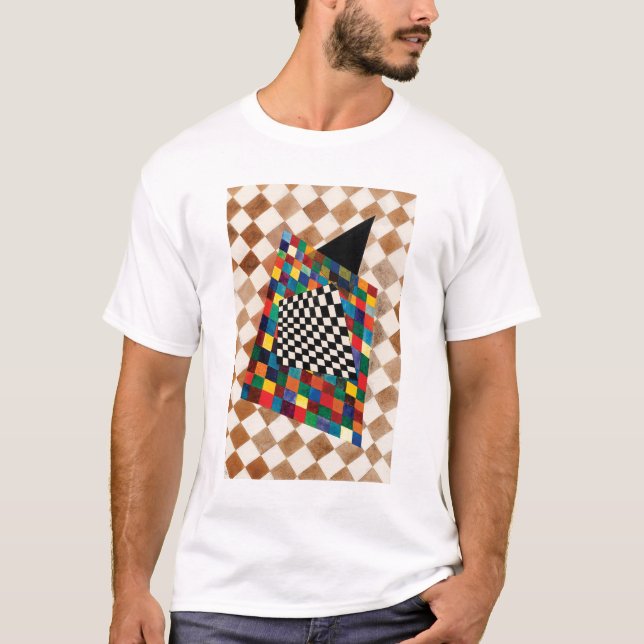 Checker by Wassily Kandinsky T-Shirt (Front)