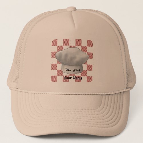 Checker Chef Hat