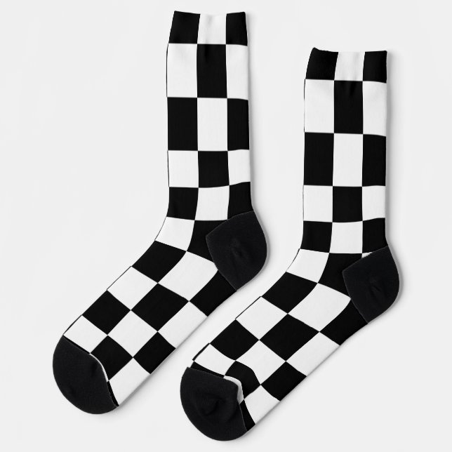 Checker Crew Socks (Left)