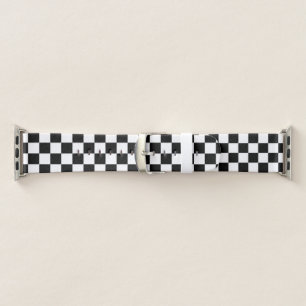 Checker  Flag Apple Watch Band