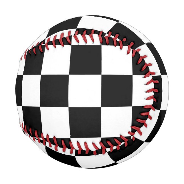 Checker  Flag Baseball (Back Left)
