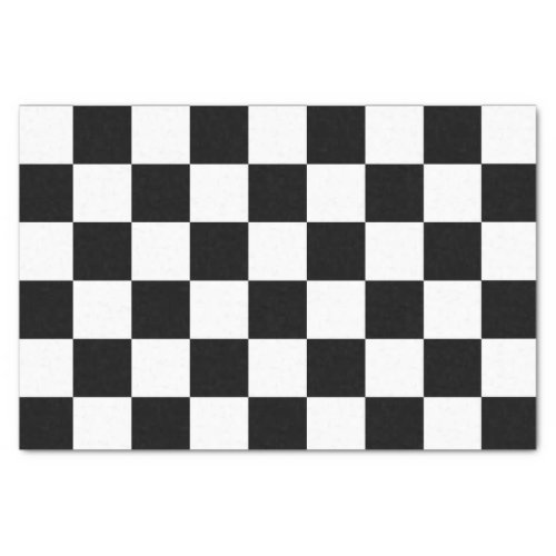 Checker Flag Chess Checkerboard  Tissue Paper