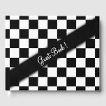 Checker Flag Guest Book