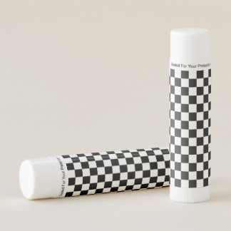 Checker Flag Lip Balm
