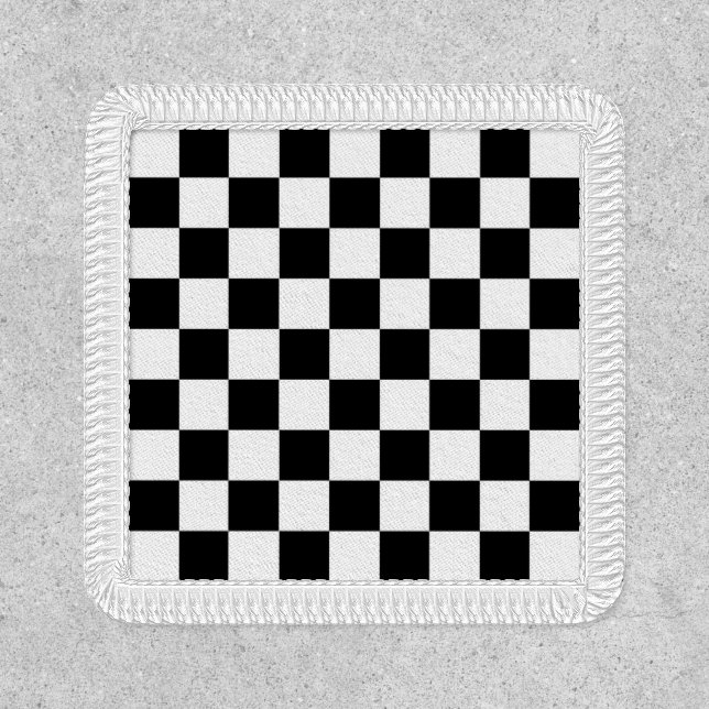 Checker Flag   Patch (Front)
