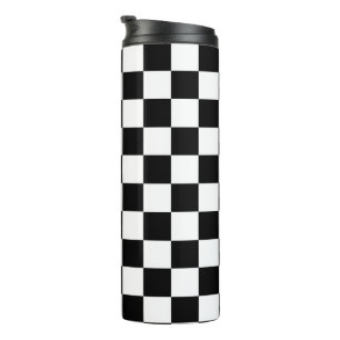 Checker Flag Thermal Tumbler