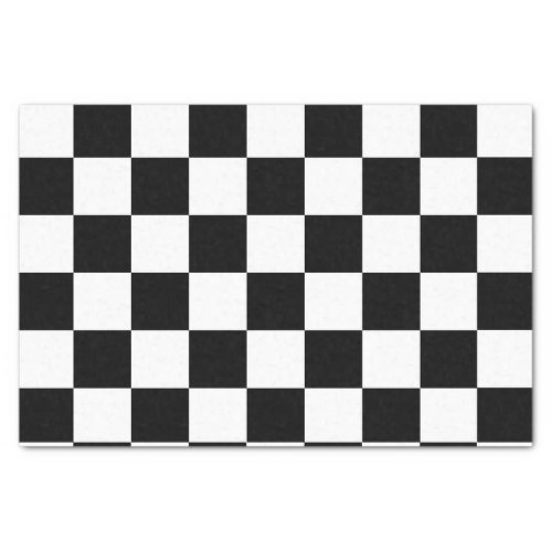 Checker Flag Tissue Paper