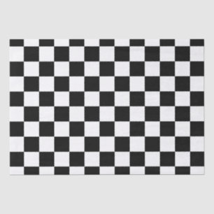 Checker Flag Tissue Paper
