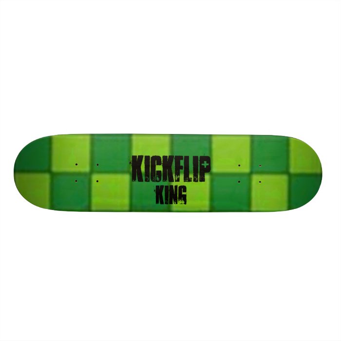 checker, KickFlip, King Skateboard