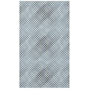Checker pattern diagonal grey 02.w Lblue BG Tablecloth