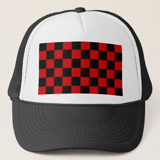 Checker Pattern Hat (Front)