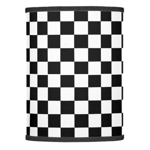 Checker Pattern Lamp Shade