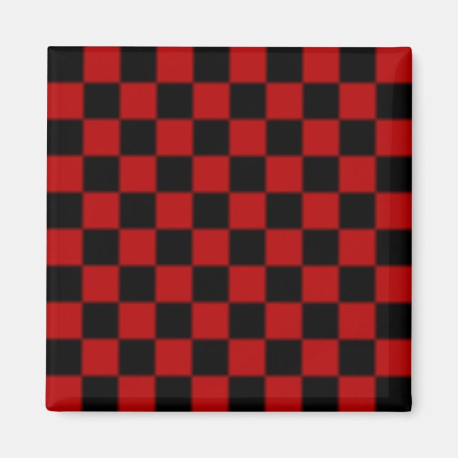 Checker Pattern Magnet (Front)