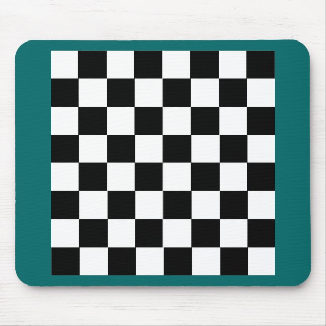Checker Pattern Mouse Pad (Front)