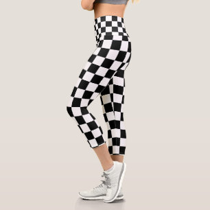 Checker Yoga Paint Capri HAMbyWG Leggings