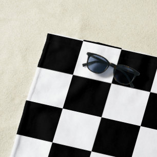 Checkerboard Beach Towel