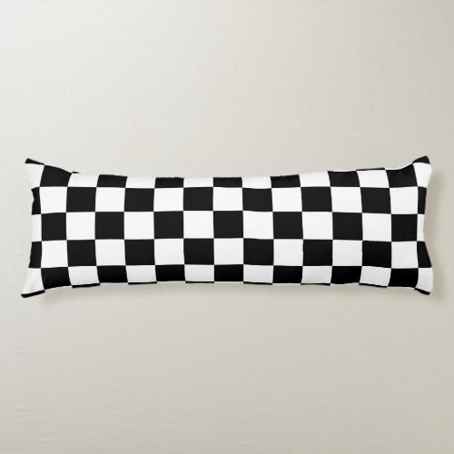 Checkerboard Body Pillow