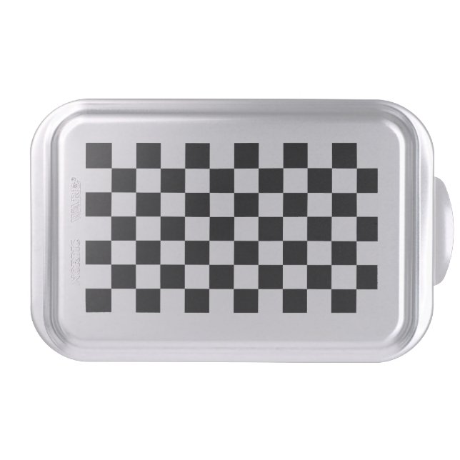 Checkerboard Cake Pan (Front)
