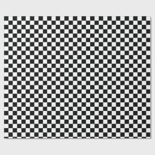 Checkerboard Checked Wrapping Paper