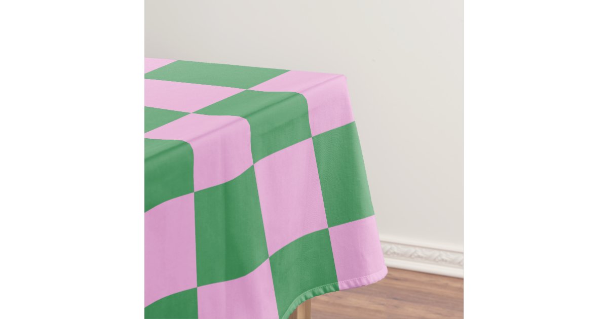 Fitted Green Checkerboard Set