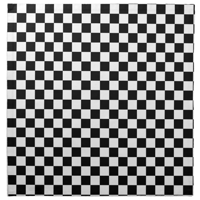 Checkerboard Cloth Napkin (Front)