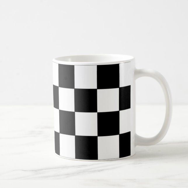 Checkerboard Coffee Mug (Right)