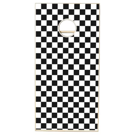 Checkerboard Cornhole Set