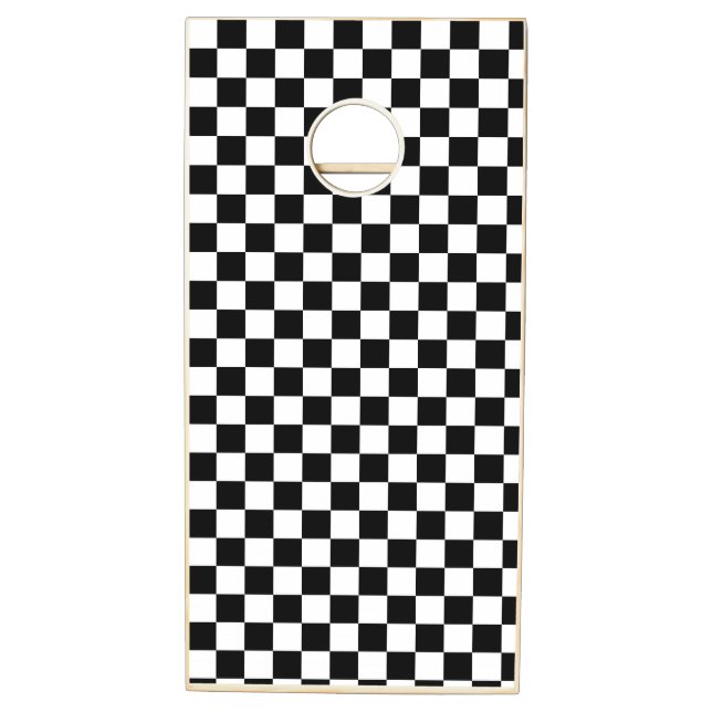 Checkerboard Cornhole Set (Right)