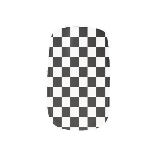 Checkerboard _ Emo _ Minx Nail Art Decals