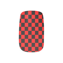 Checkerboard - Emo - Minx Nail Art Decals