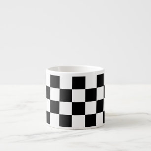 Checkerboard Espresso Cup