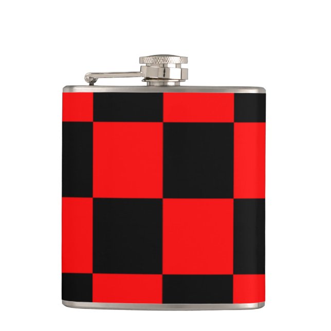 CHECKERBOARD FLASK (Front)