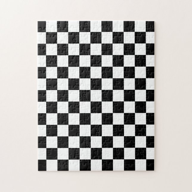 Checkerboard Frustrating Jigsaw Puzzle (Vertical)