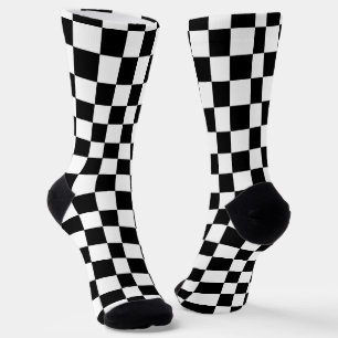 Checkerboard Fun Crazy Socks