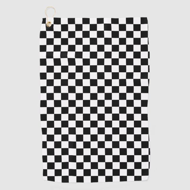 Checkerboard Golf Towel (Front)