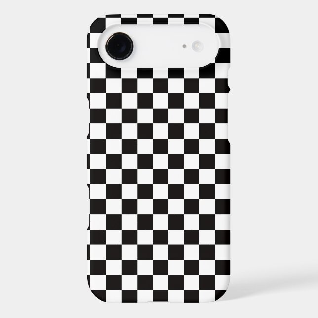 Checkerboard Home Rug of the Classic Elegance Case-Mate iPhone Case (Back)