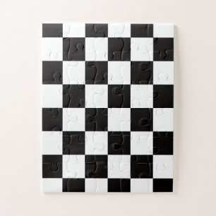 Checkerboard Home Rug of the Classic Elegance Jigsaw Puzzle