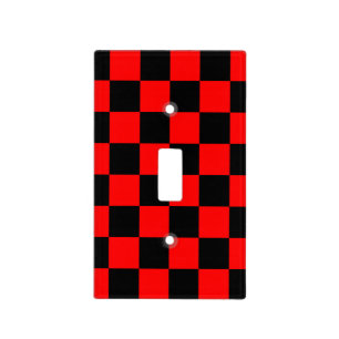 CHECKERBOARD LIGHT SWITCH COVER