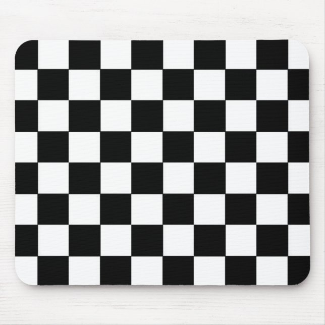 Checkerboard Mouse Pad (Front)