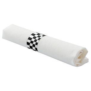 Checkerboard Napkin Bands