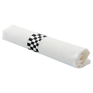 Checkerboard Napkin Bands