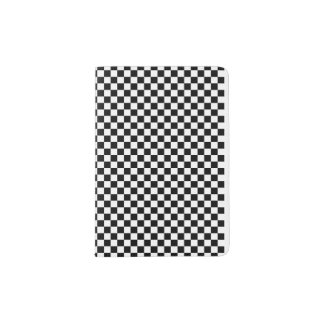 checkerboard passport holder