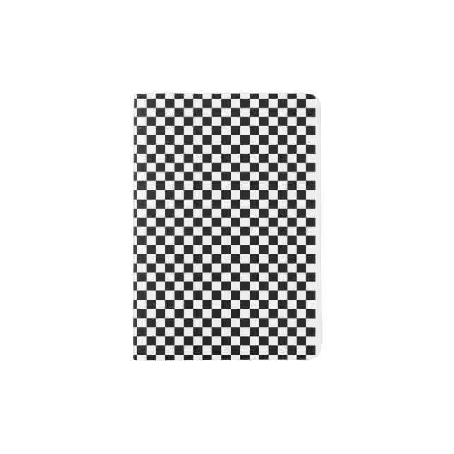 checkerboard passport holder (Front)