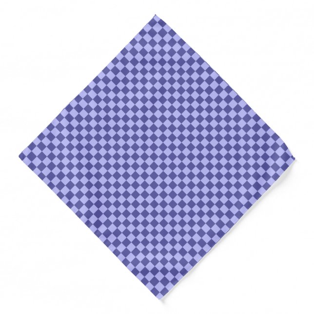 Checkerboard Pattern Bandana (Front)