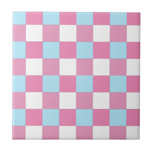 Checkerboard Pattern ceramic tile