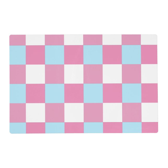 Checkerboard Pattern Placemat (Front)