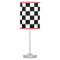 Checkerboard Pattern Table Lamp