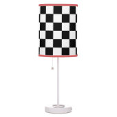 Checkerboard Pattern Table Lamp (Right)