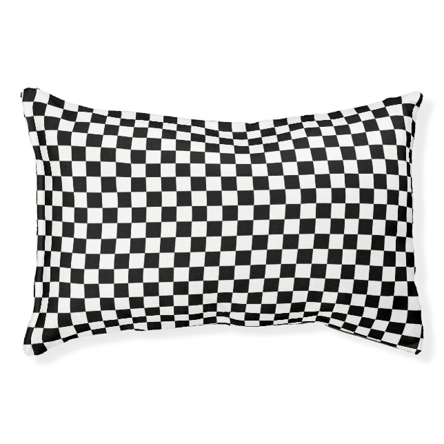 Checkerboard Pet Bed (Front)